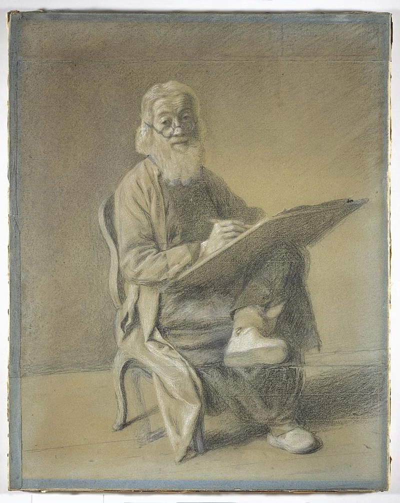 Autoritratto seduto